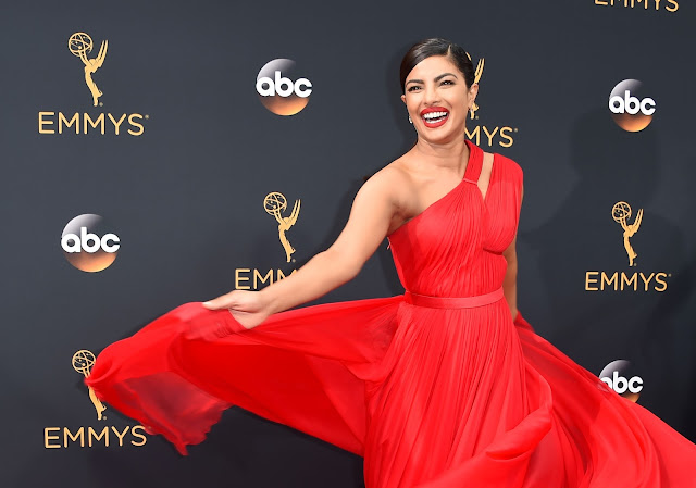 Priyanka Chopra at Emmy awards 2016 Priyanka Chopra at Emmy awards 2016