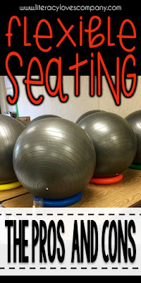 Are you heading back to school and considering flexible seating for your classroom?  Before you jump in, check out some of the pros and cons from an elementary classroom experience.  