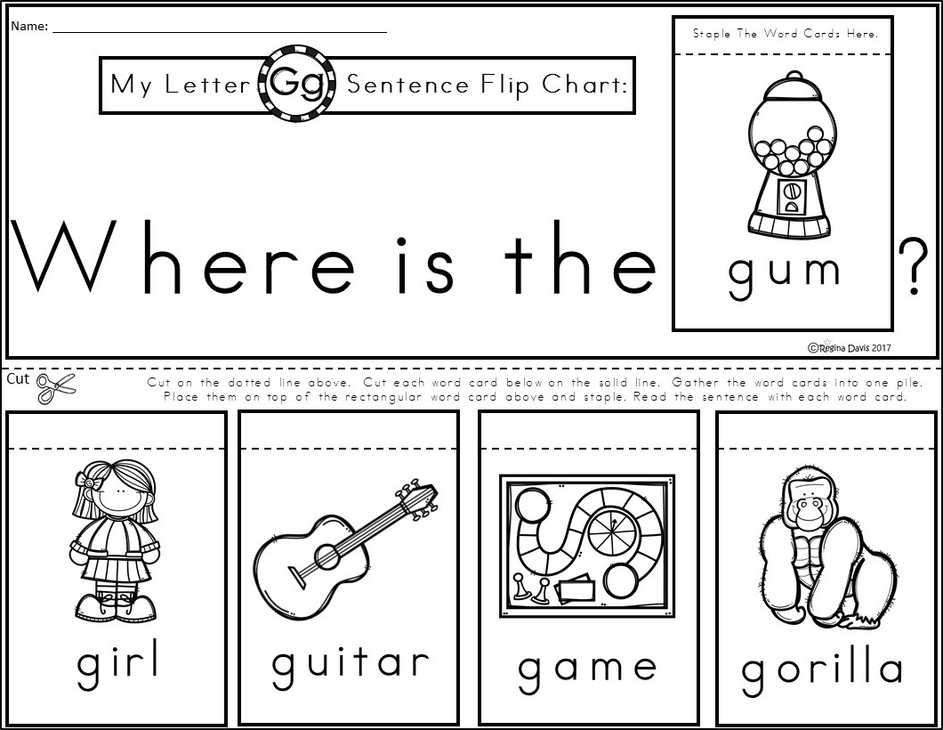 Fairy Tales And Fiction By 2 MOVING Freebie Alphabet Flip Charts