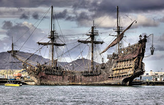 Resultado de imagem para Navio do Pirata Capitão Barba Negra