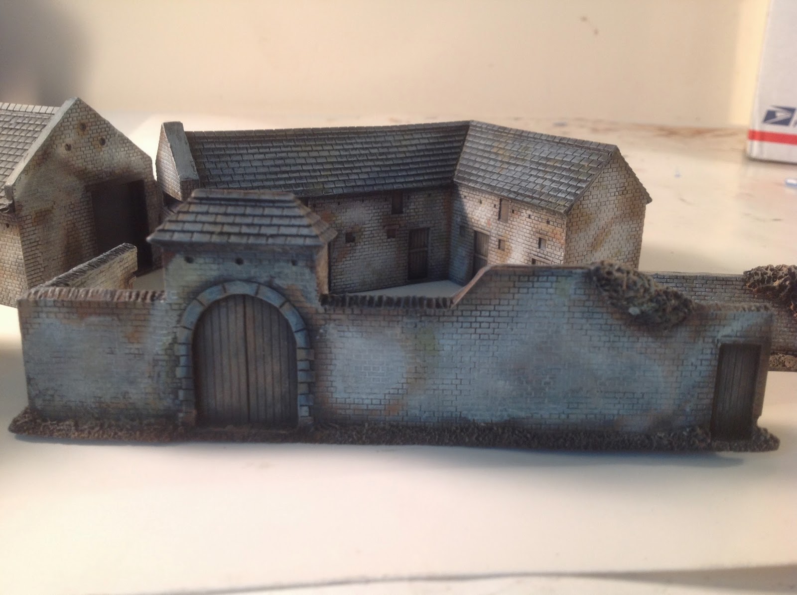 La Haye Sainte Building – 15mm Napoleonic Wargame Tabletop Scenery La Haye Sainte Building – 15mm Napoleonic Wargame Tabletop Scenery