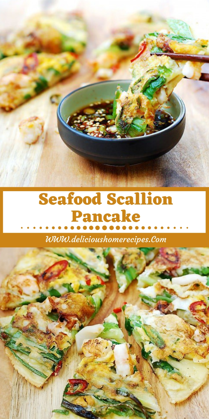 Seafood Scallion Pancake Seafood Scallion Pancake