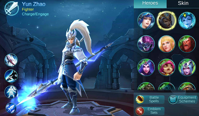 Hero Terbaik Mobile Legends Yun Zhao Hero Terbaik Mobile Legends
