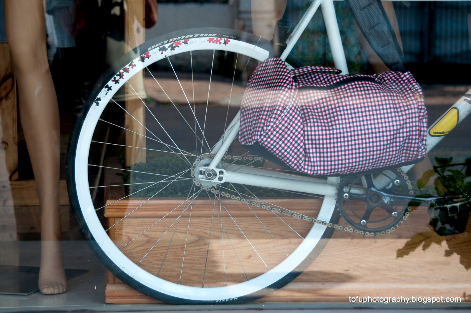 Tofu Photography: Bicycle display