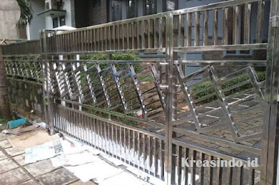Harga Berbagai Macam Pintu Minimalis Stainless Model Terbaru