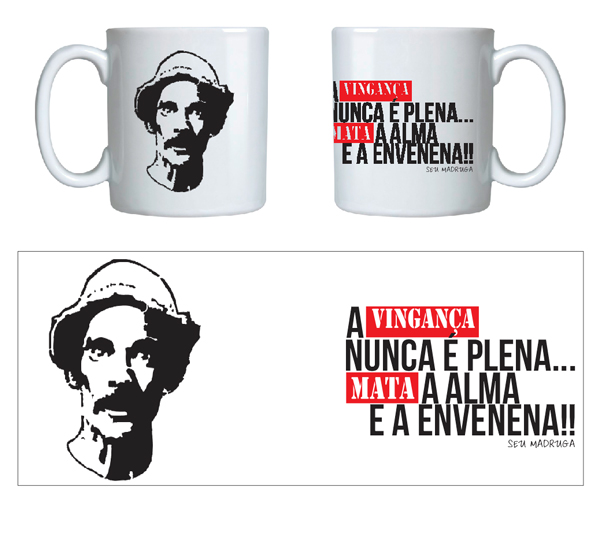 caneca criativa chaves seu madruga caneca criativa chaves seu madruga