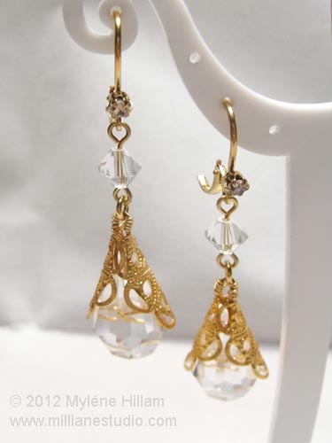 Crystal Bridal earrings