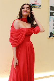 Actress Sonam Kapoor Stills at The Zoya Factor Movie Trailer Launch Function Actress Sonam Kapoor Stills at The Zoya Factor Movie Trailer Launch Function