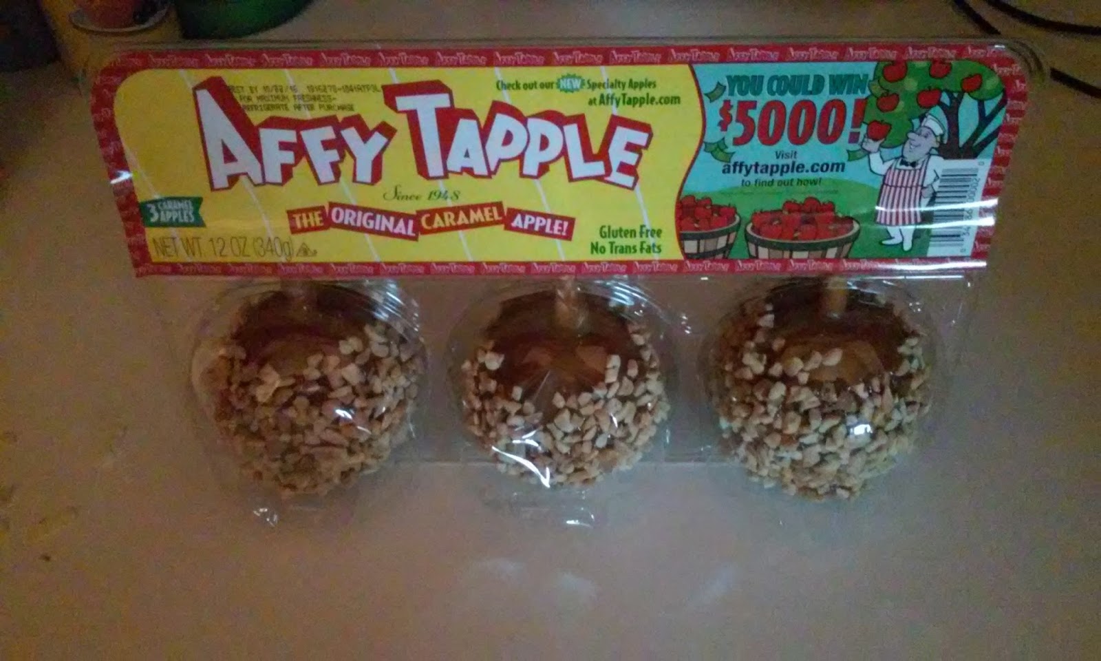 Low Prices on Caramel Apples at Aldi The Fork in The Road Food Review