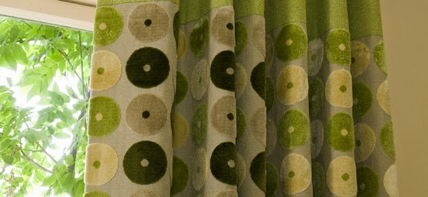 Choose fabrics for interior curtains