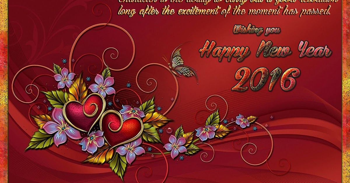 New Year 2016 Greetings eCards