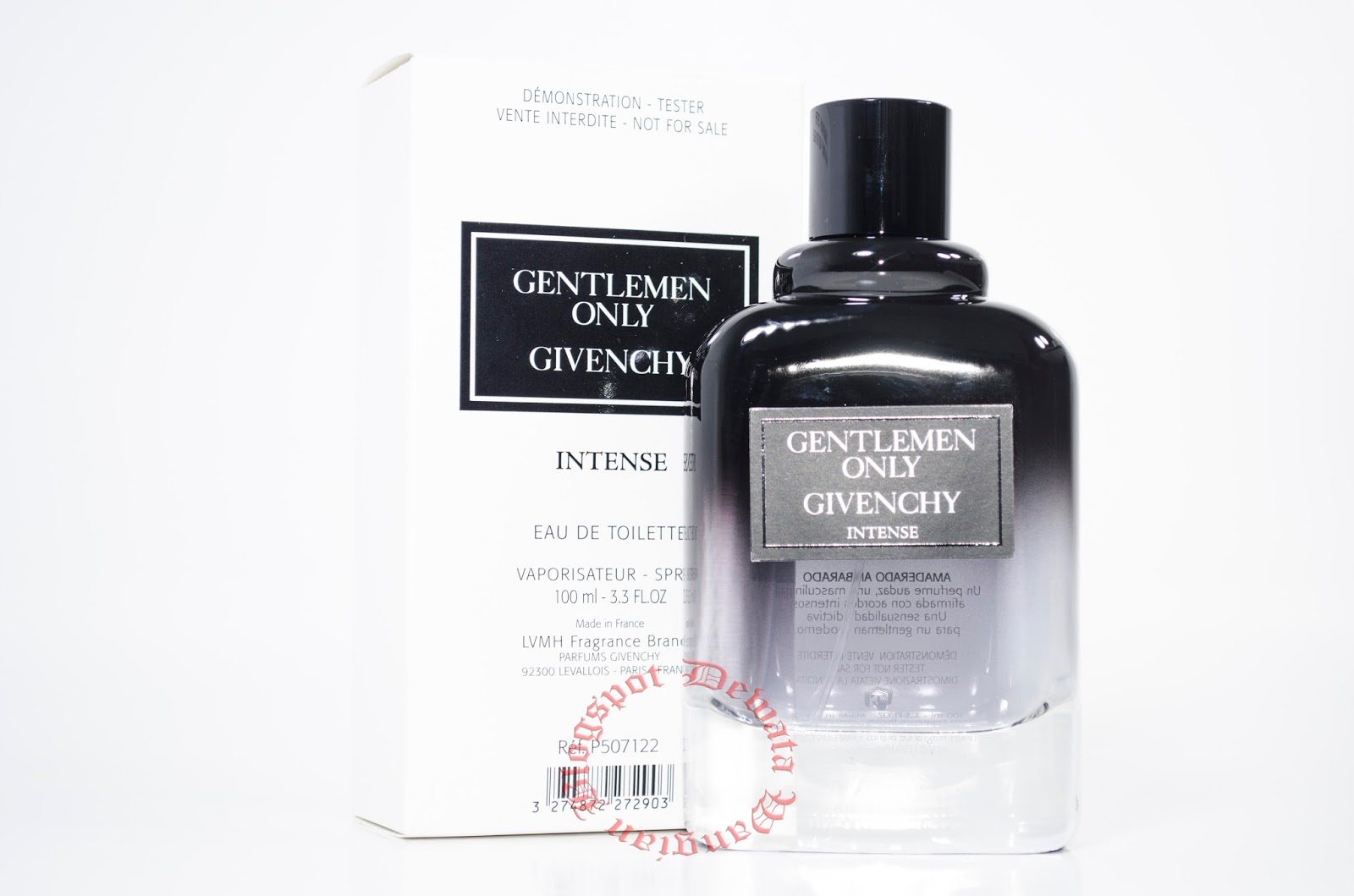 Givenchy Gentlemen Only Intense Tester Perfume Cosmetics Blogs