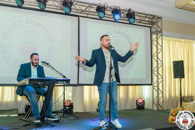 SAMA - Clube Armênio completa 77 anos e recebe o cantor Hagop Mgrdichian