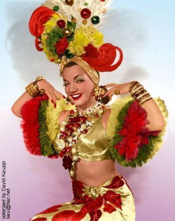 Carmen Miranda 1909-1955 Βραζιλιάνα καλλιτέχνιδα