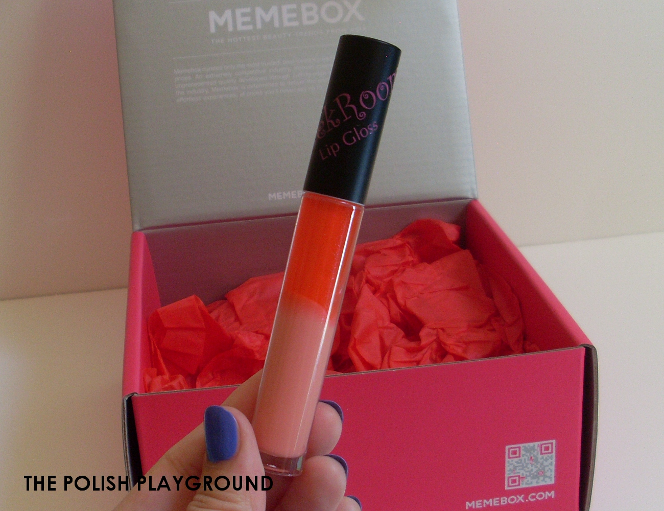 Memebox Colorbox #1 Red Unboxing - Cheek Room Two Color Lip Gloss #6 Red