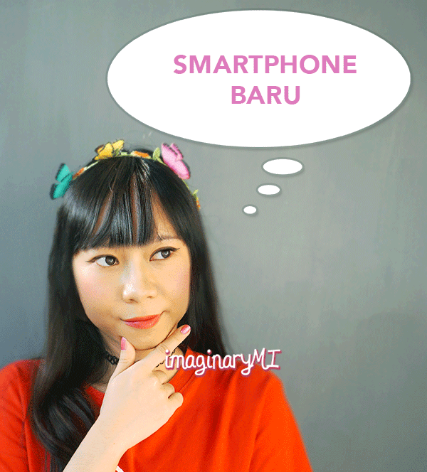 Beauty blogger Indonesia Raden Ayu sharp aquos smartphone