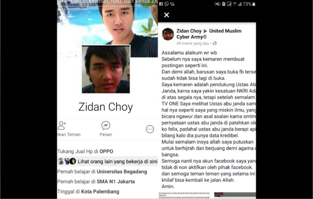 Alhamdulillaah.. Pendukung Abu Janda ini Taubat Setelah Tonton ILC Reuni Aksi 212: Abu Janda MISKIN ILMU Alhamdulillaah.. Pendukung Abu Janda ini Taubat Setelah Tonton ILC Reuni Aksi 212: Abu Janda MISKIN ILMU