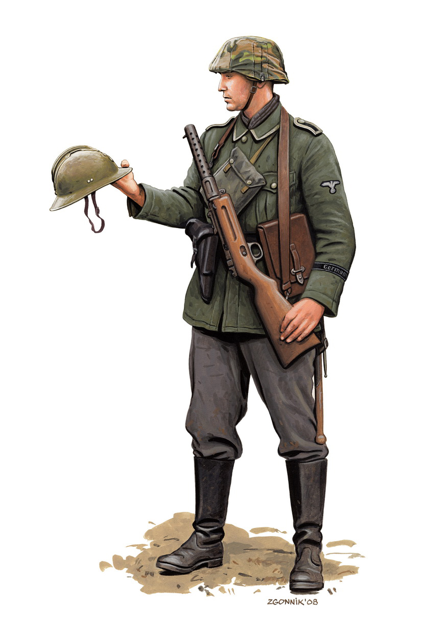 Рисунки солдат второй мировой Zgonnik