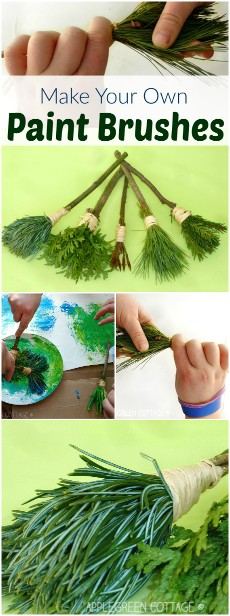 How To Make A Paint Brush Out Of Natural Resources How To Make A Paint Brush Out Of Natural Resources