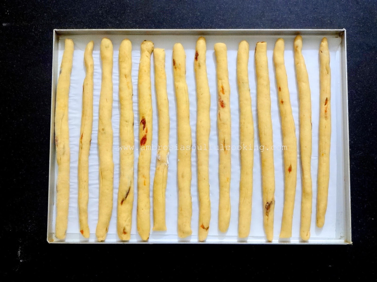 100 WholeWheat Breadsticks (Grissini) Ambrosia