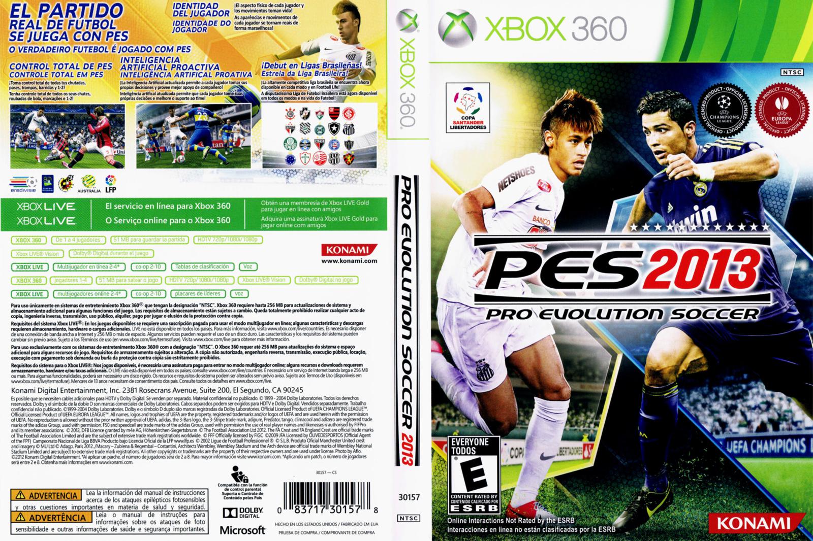 Pes 13 Xbox 360 pes-13-xbox-360