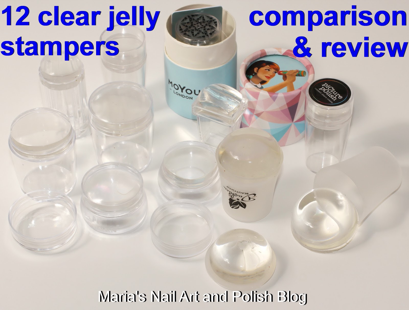 Marias Nail Art and Polish Blog 12 clear jelly stampers test