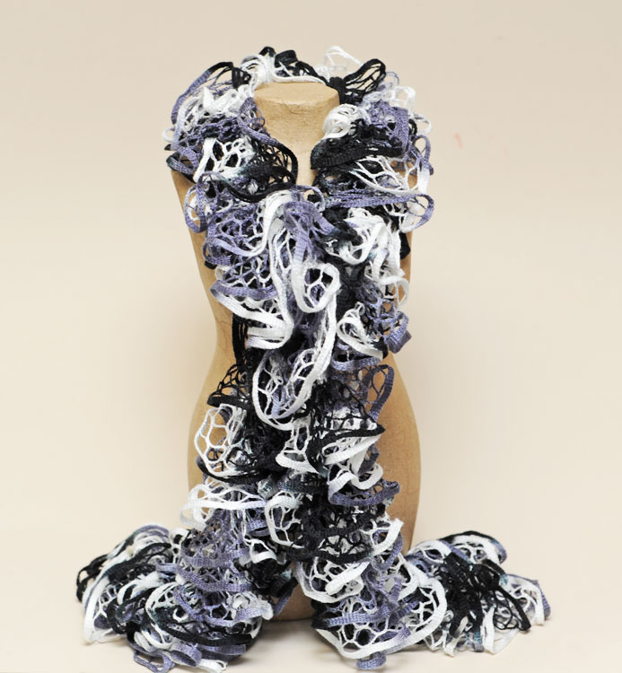 Ben Franklin Crafts and Frame Shop: How to Knit a Starbella Ruffle Scarf