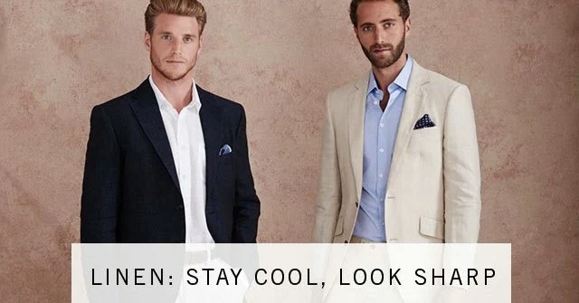 stay cool in linen