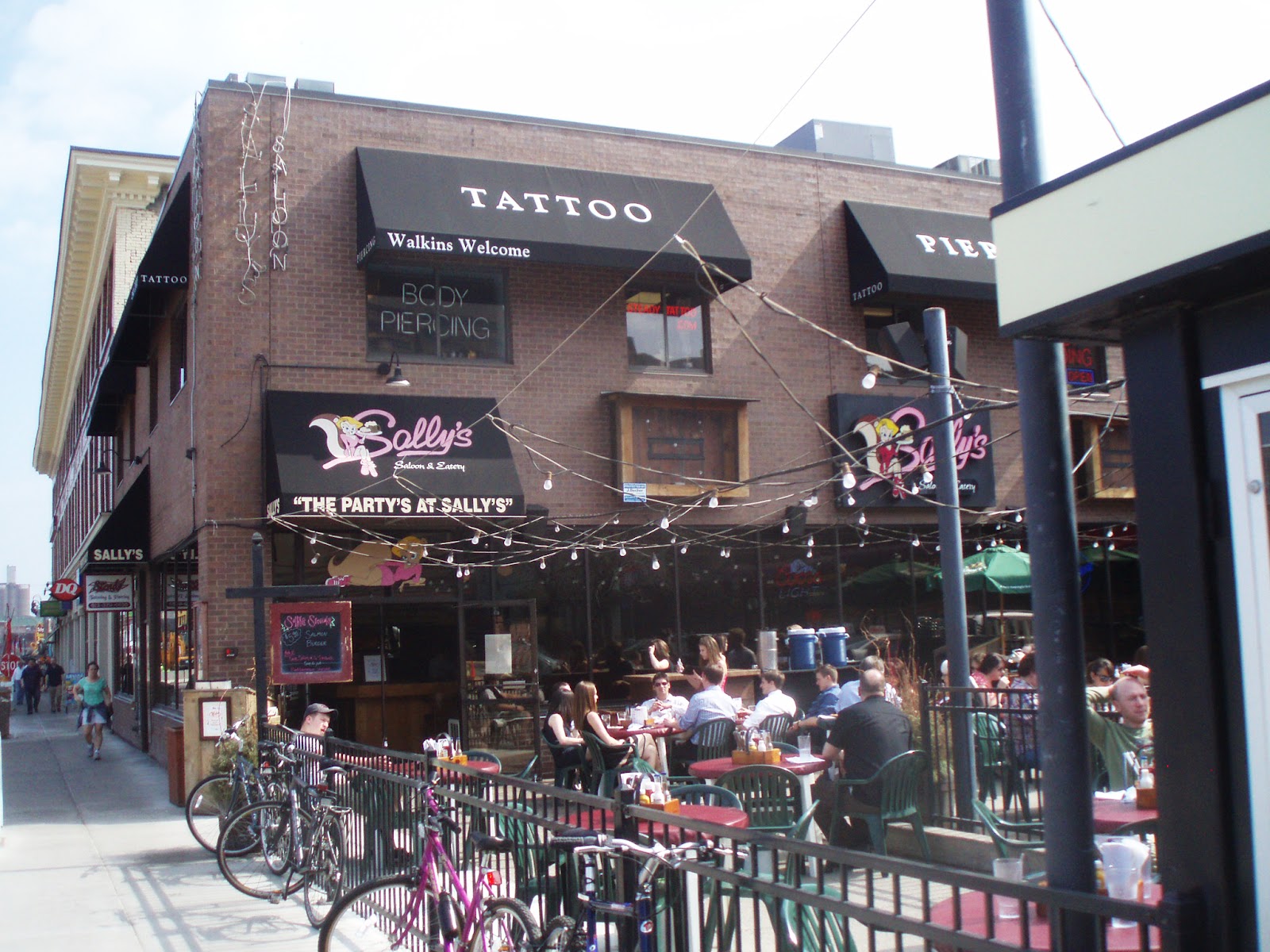 Just Leave The Bottle Bloody Mary Review Sally's Saloon & Eatery