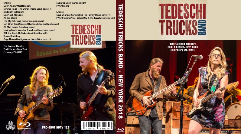 Blurayliveconcert Tedeschi Trucks Band New York 2018 