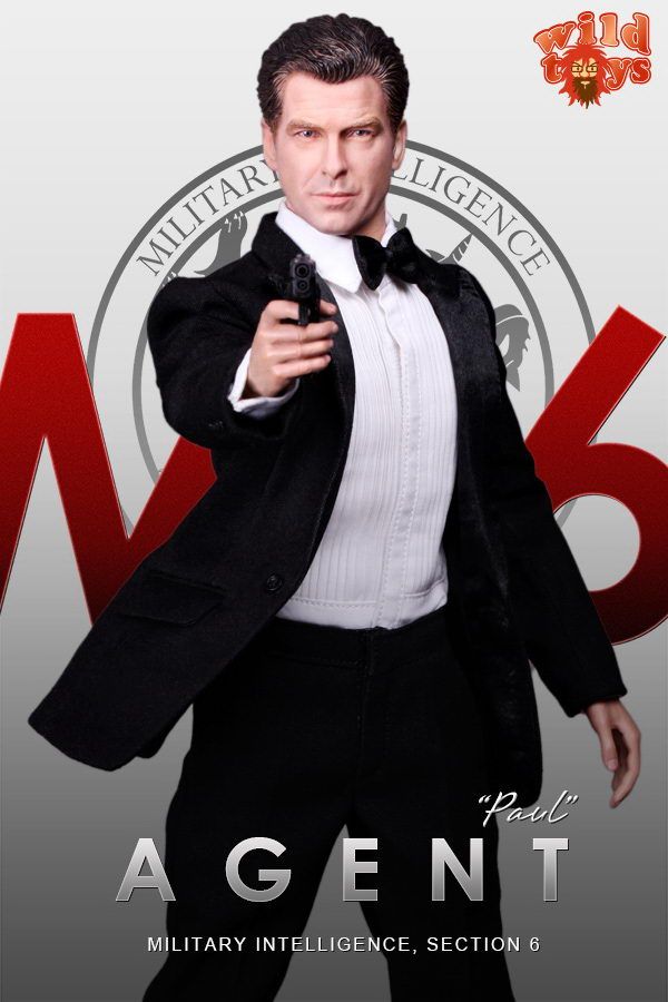 Toyhaven Preview Wild Toys 1 6 Scale Mi 6 Agent Paul 12 Inch Figure Pierce Brosnan As James Bond