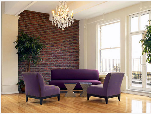 How to decorate brick wall