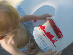 cob corn explorations toddler paint