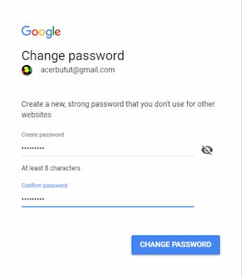 Reset Password melalui Email Pemulihan