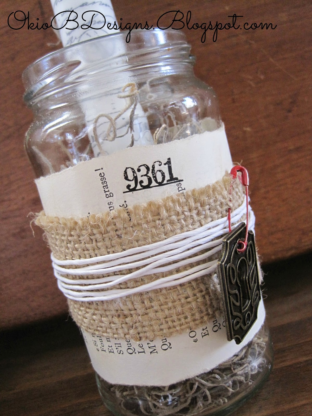 Upcycled Gravy (Yes, Gravy!) Jars Okio B Designs