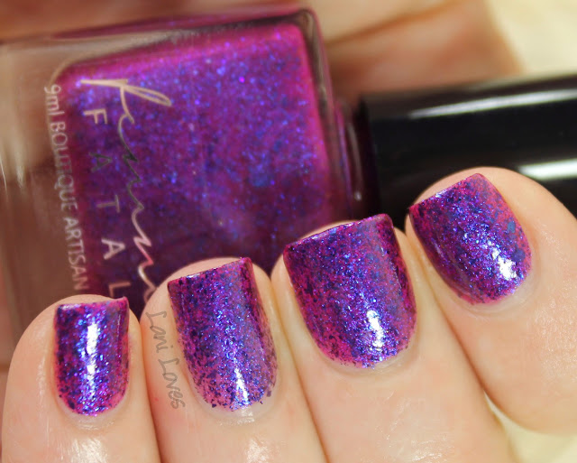 Femme Fatale Cosmetics Voices of the Outer World nail polish swatches & review