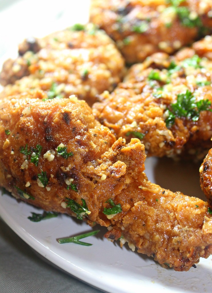 Buttery Garlic Fried Chicken RECIPES ALL FOOD & DRINK