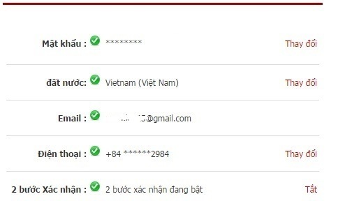 Cách đổi mật khẩu liên minh huyền thoại