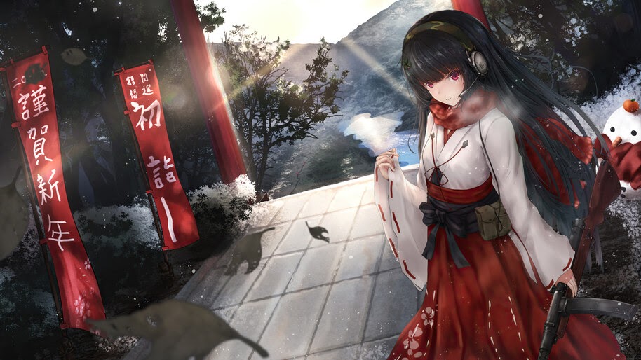 Anime, Girls Frontline, Type 100, 4K, #6.1096