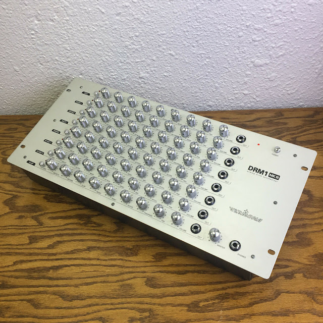 MATRIXSYNTH Vermona DRM1 MKIII Drum Machine w/ Trigger Inputs SN 07580