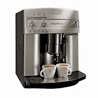 DeLonghi ESAM3300 Magnifica Super-Automatic Espresso-Coffee Machine, with thermo technology, instant re-heat, beans-to-brew system, integrated top quality burr grinder