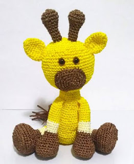 PATRON GRATIS JIRAFA AMIGURUMI 37782