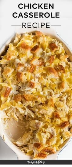 Chicken Casserole With Campbell's Canned Soup