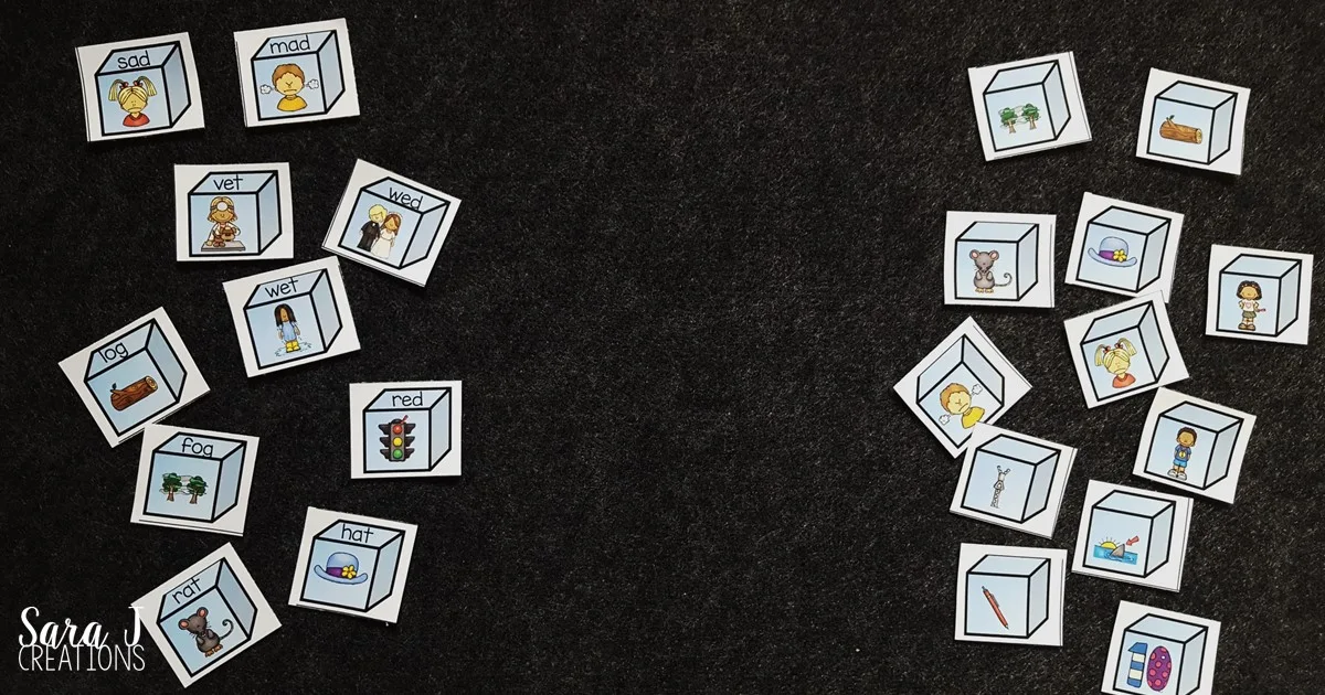 Free Penguin Rhyming Game | Sara J Creations