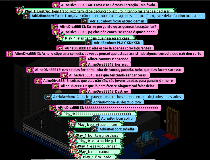 Habbo Da Aline - O Maior Blog do Hotel: Nostalgia #4 - Troca de Roupas