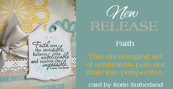 Sweet N Sassy Stamps Featuring Delightful Doilies And Faith