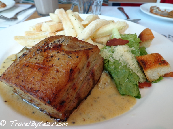 Char-Grilled Char Siew at Everything with Fries