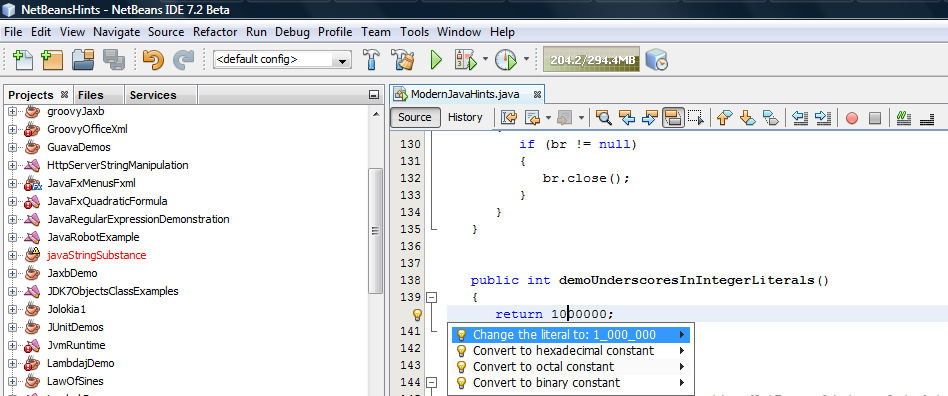 NetBeans 7.2 beta: Faster and More Helpful - Java Code Geeks