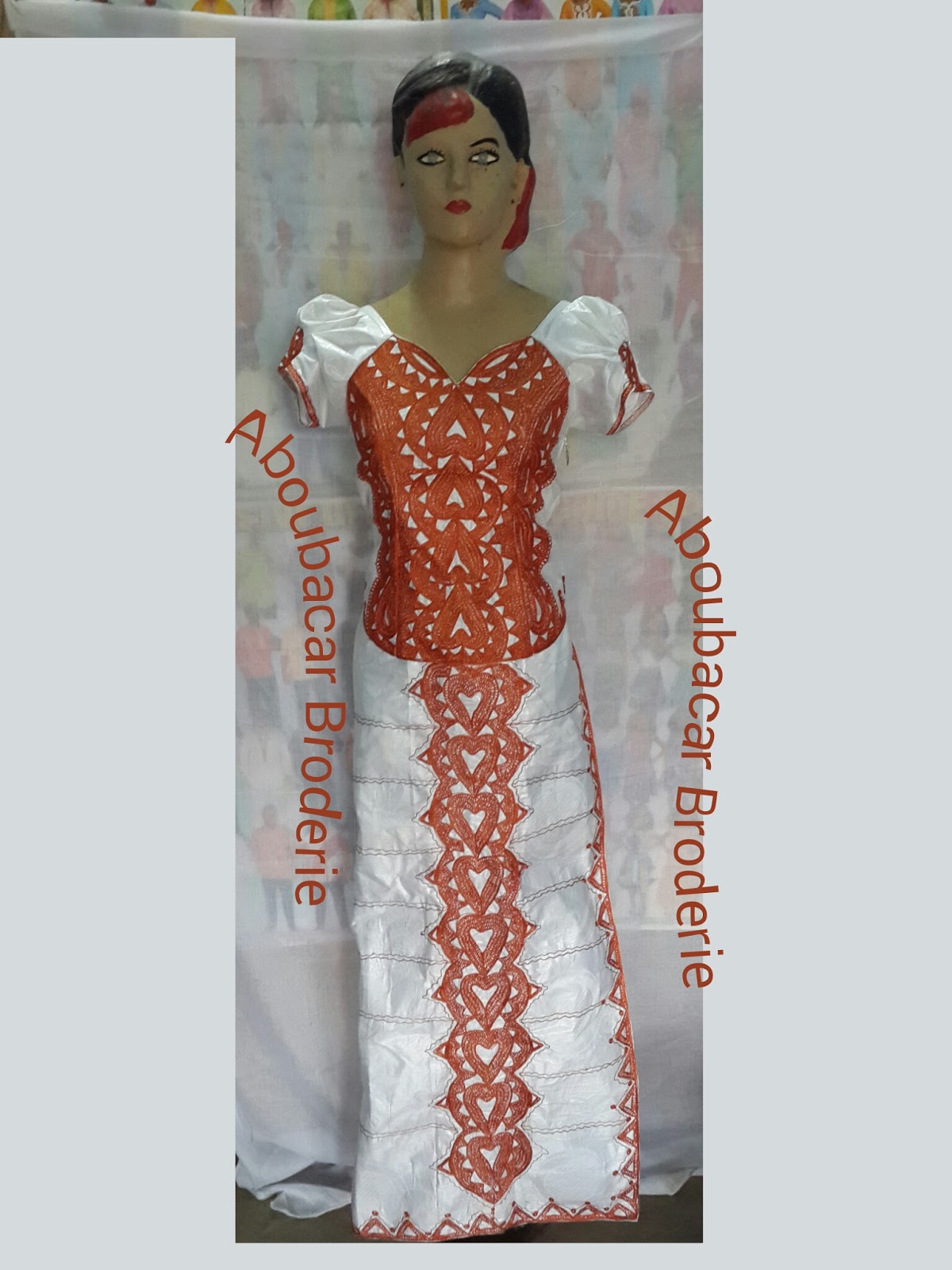 Bazin Robe Brodé 2025