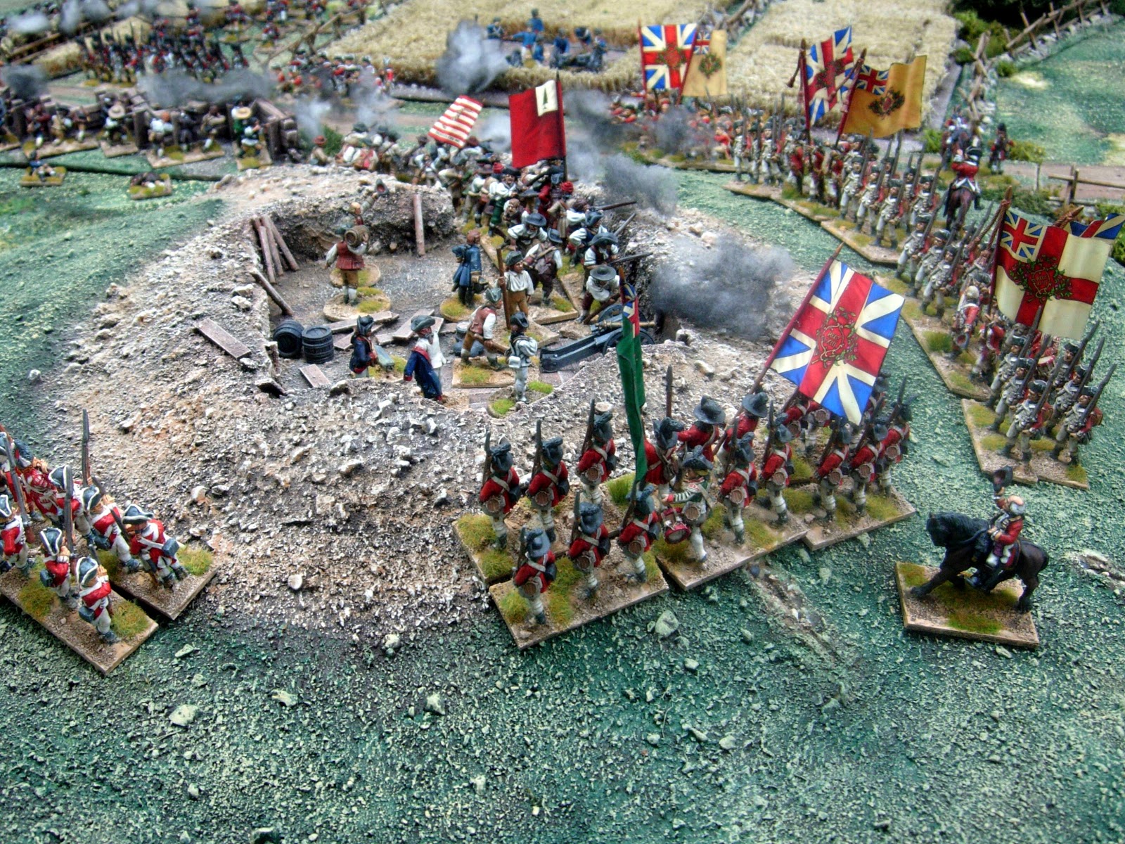 Wargaming with Silver Whistle Battle of Bunker Hill (Breed's Hill